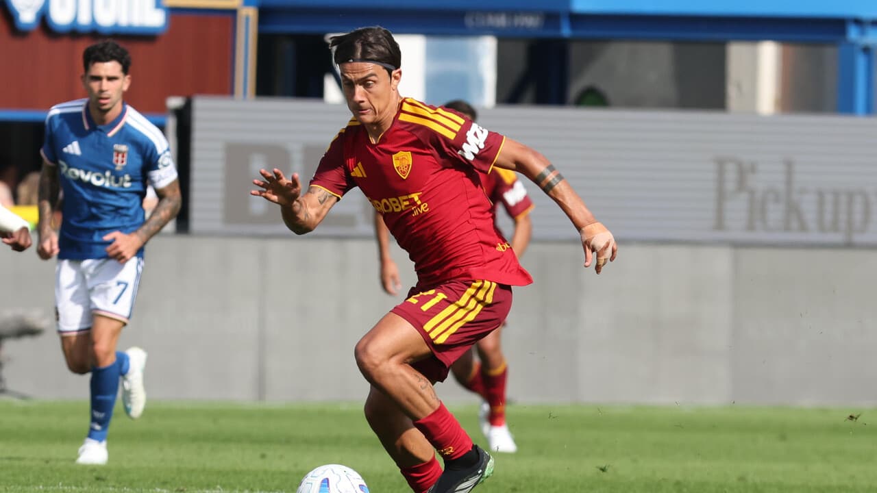 Dybala non recupera per Roma-Cagliari, c'è il giovane Camara