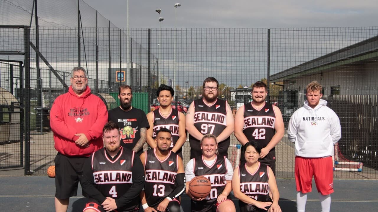 Prima partita nella storia per la 'nazionale' di basket di Sealand