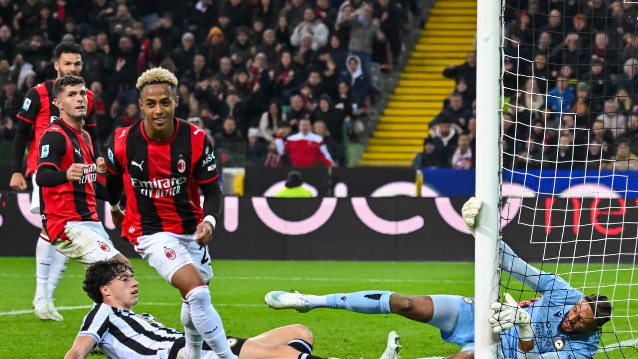 >>>ANSA/ Milan sul velluto a Udine, vince 2-0 e resta a -4 dalla vetta