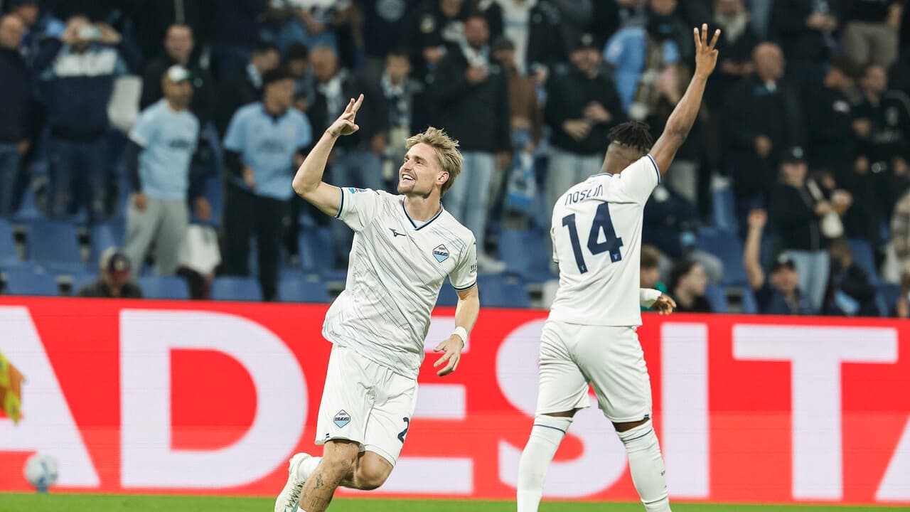 Serie A: una Lazio show travolge il Sassuolo e sogna in vetta