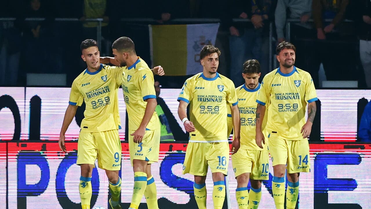 Serie A: Frosinone-Lecce 5-1