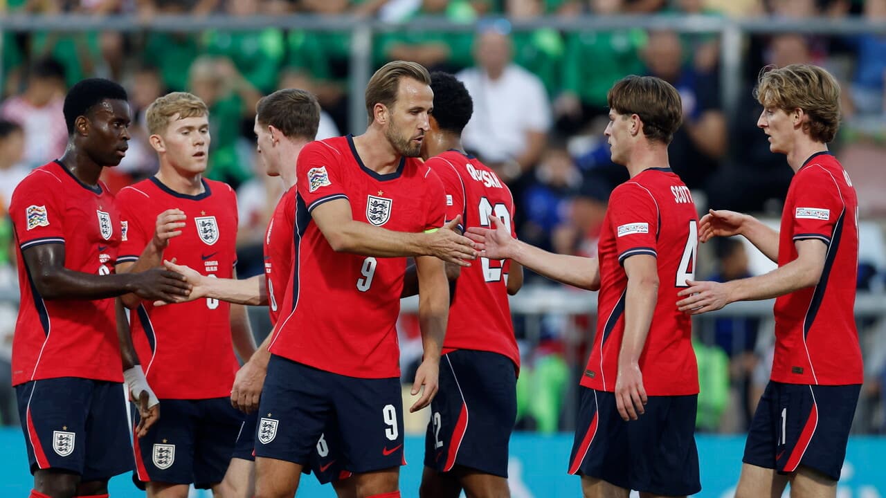 Nations League: l'Inghilterra annichilisce la Croazia, 7-0 a Fiume