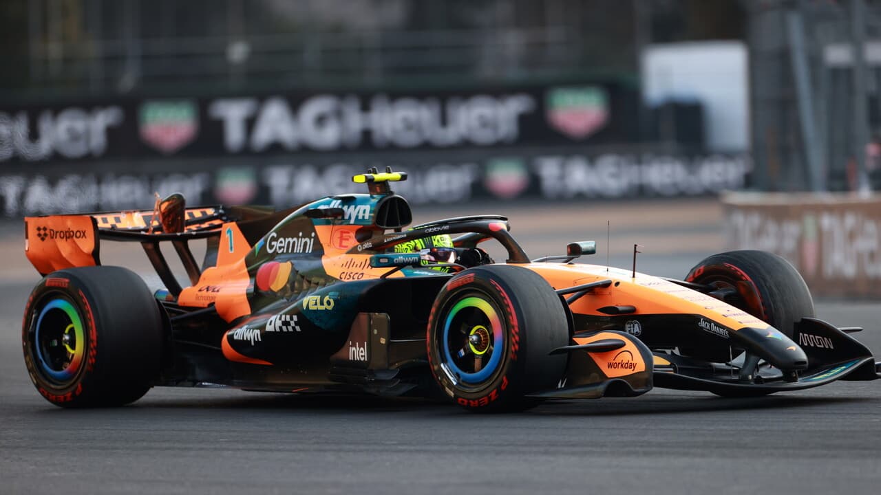 Gp del Messico, Norris il più veloce nelle terze libere