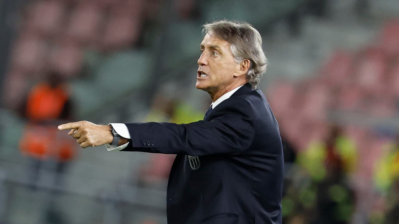 Nations League: Mancini 'sofferto all'inizio ma bravi a riprendere la partita'