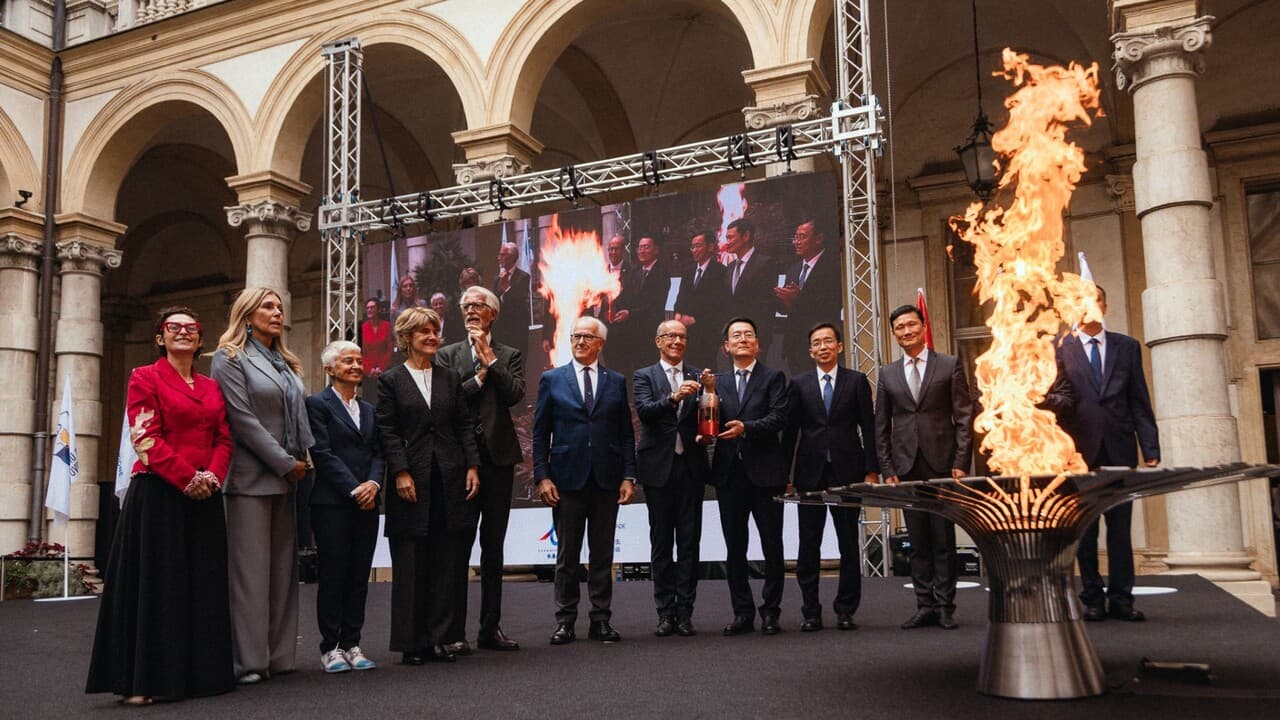 Universiadi invernali: a Torino accesa la fiaccola di Changchun 2027