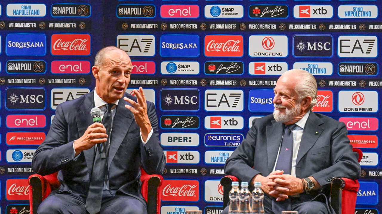 Allegri, 'a Napoli passione notevole, la prossima festa per un trofeo'