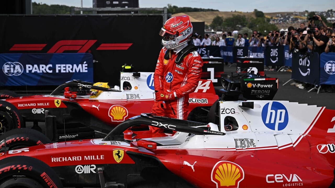 F1: Gp d'Ungheria, la griglia di partenza
