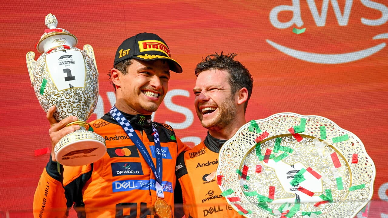 F1: Norris domina in Ungheria, Antonelli rafforza la leadership