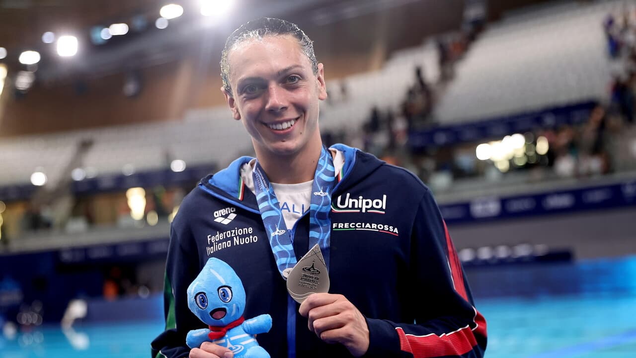 Nuoto artistico: argento Pelati nella finale solo libero maschile