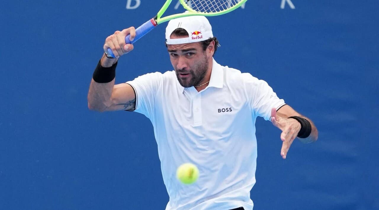 A Cincinnati Matteo Berrettini batte Droguet all'esordio