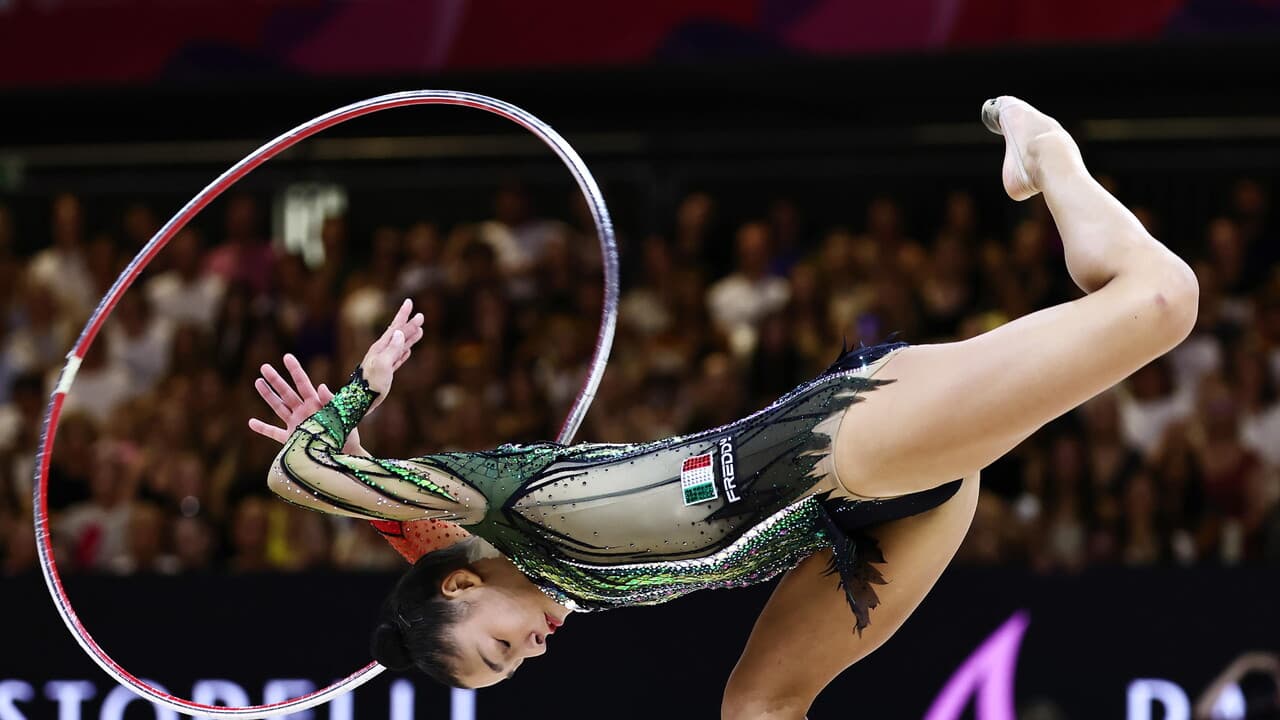 Mondiali ginnastica ritmica, Sofia Raffaeli d'argento al cerchio