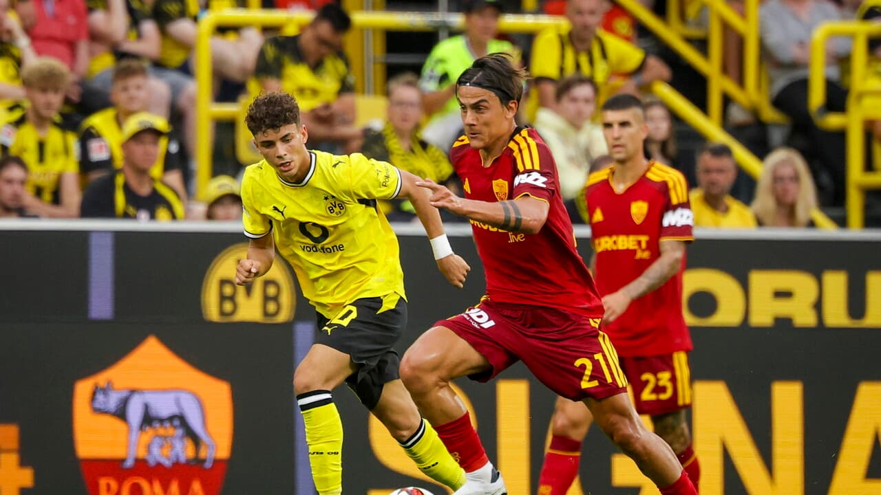 Calcio: si chiude la pre season della Roma, 2-2 col Borussia Dortmund