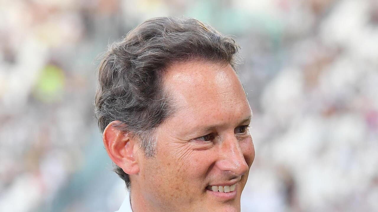 Juve: John Elkann è arrivato allo Stadium