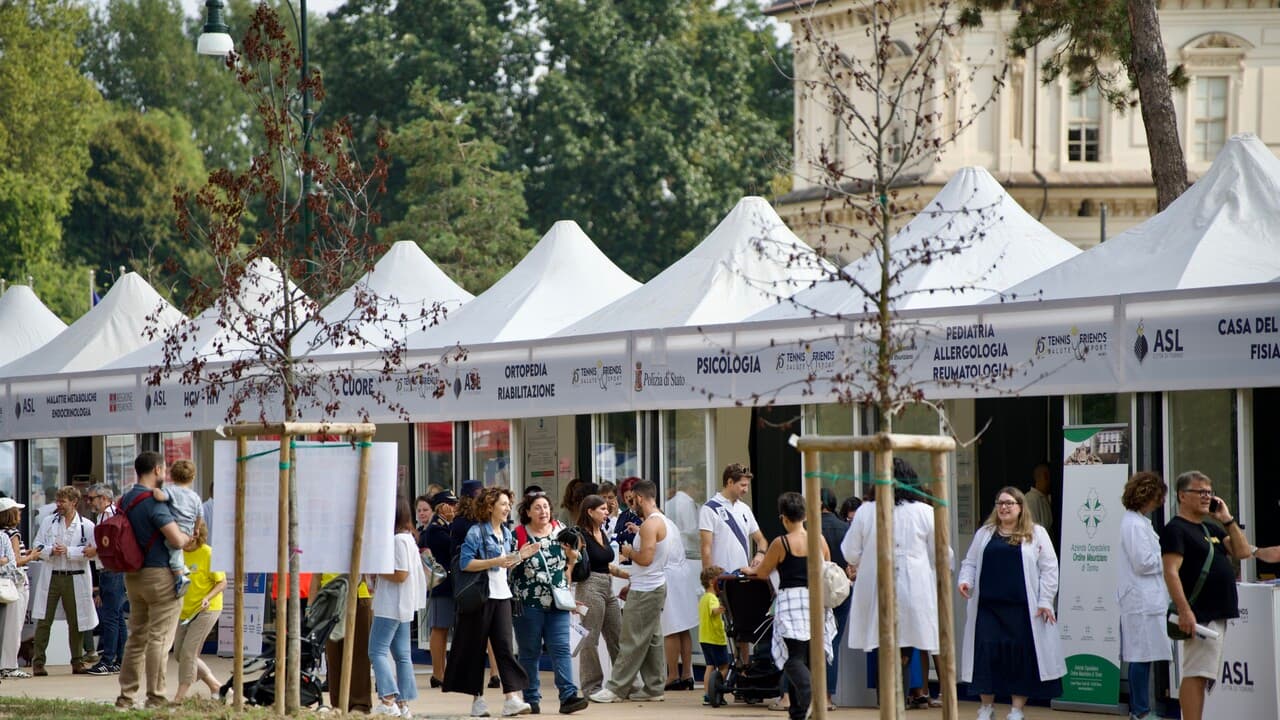Tennis & Friends, a Torino tre giorni all'insegna di salute e sport