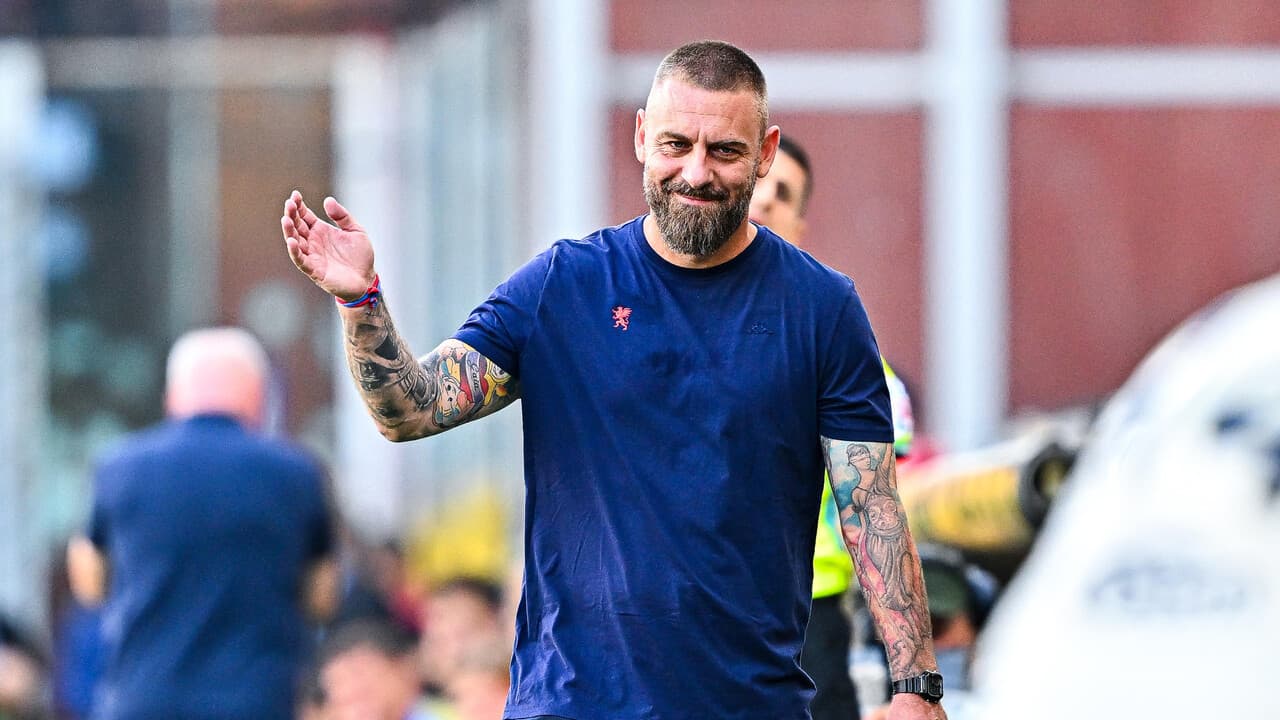 Genoa-Frosinone 1-1, primo punto per De Rossi
