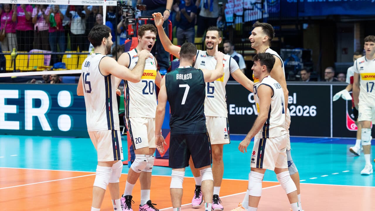 Europei di pallavolo: l'Italia fa il bis, battuta 3-0 anche la Grecia