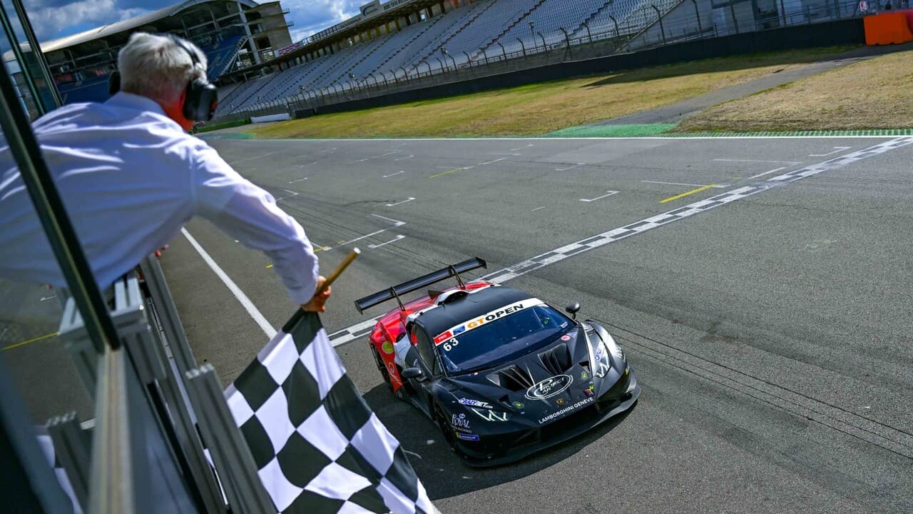 Auto: Villorba Corse trionfa con Moncini-Testa e Lamborghini a Hockenheim in GT Open