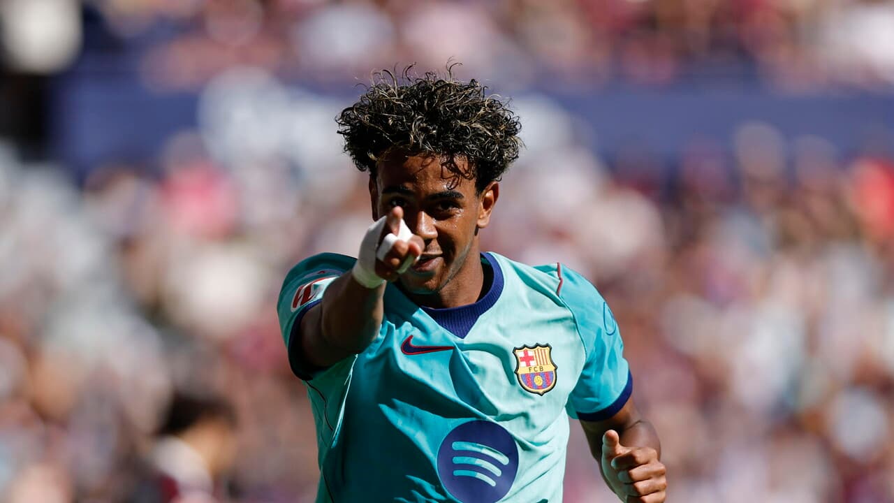 Liga: altra doppietta di Yamal, il Barcellona batte il Levante 4-2