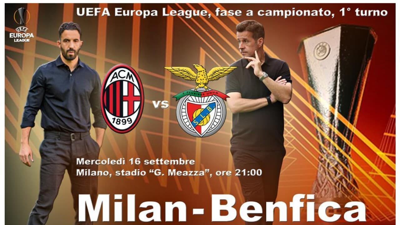 Milan Benfica DIRETTA e FOTO