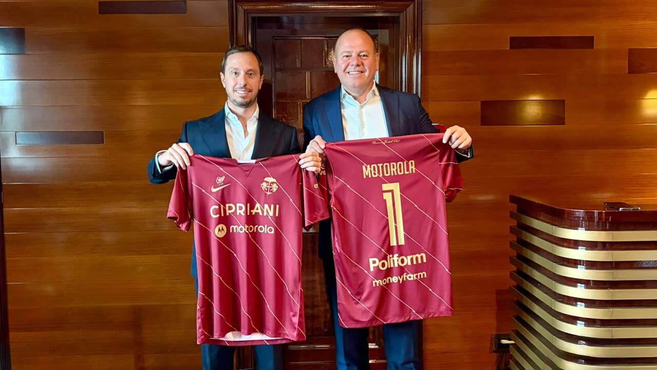 Dai primi passi al futuro, Motorola nuovo main partner del Ravenna