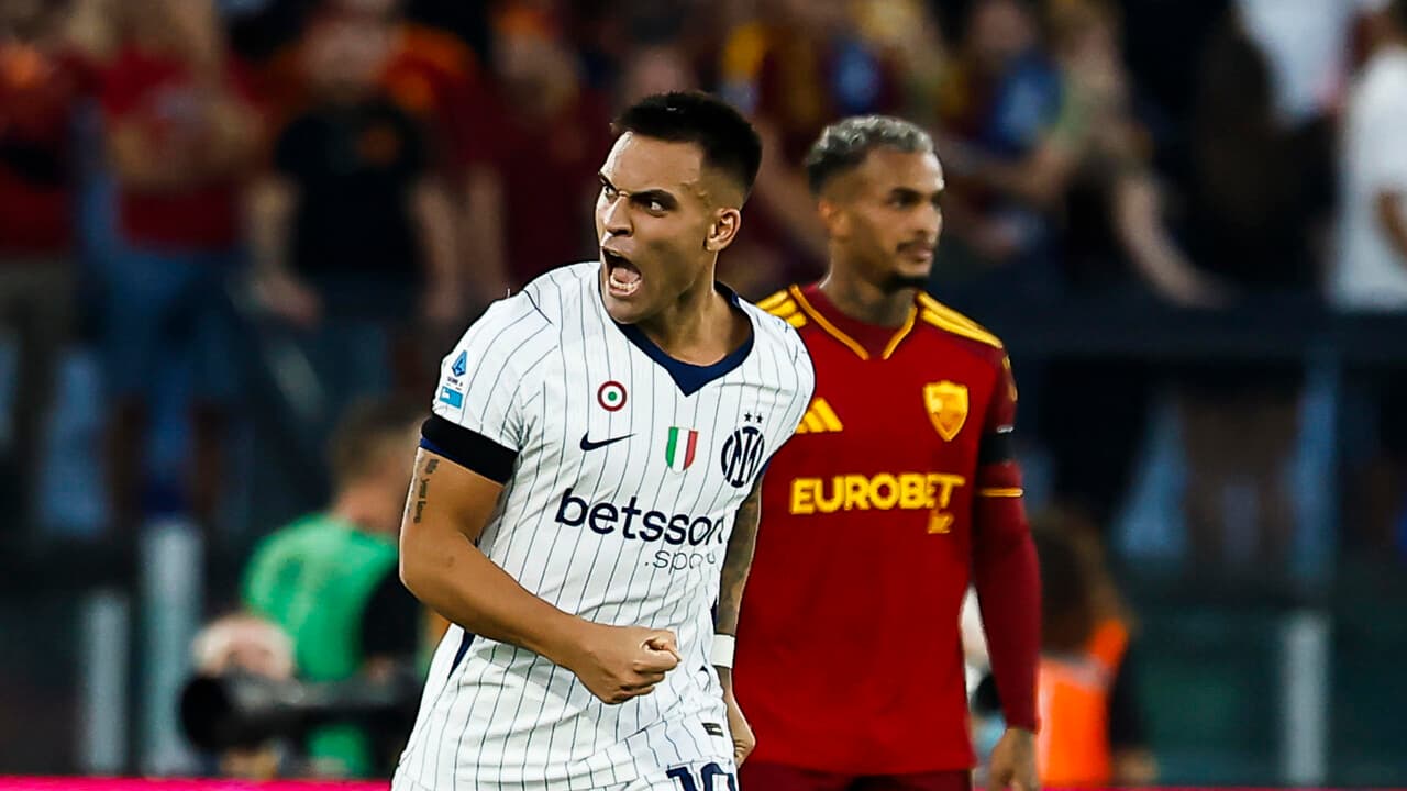 Serie A: doppiette di Koné e Lautaro, 2-2 tra Roma e Inter nella sfida al vertice