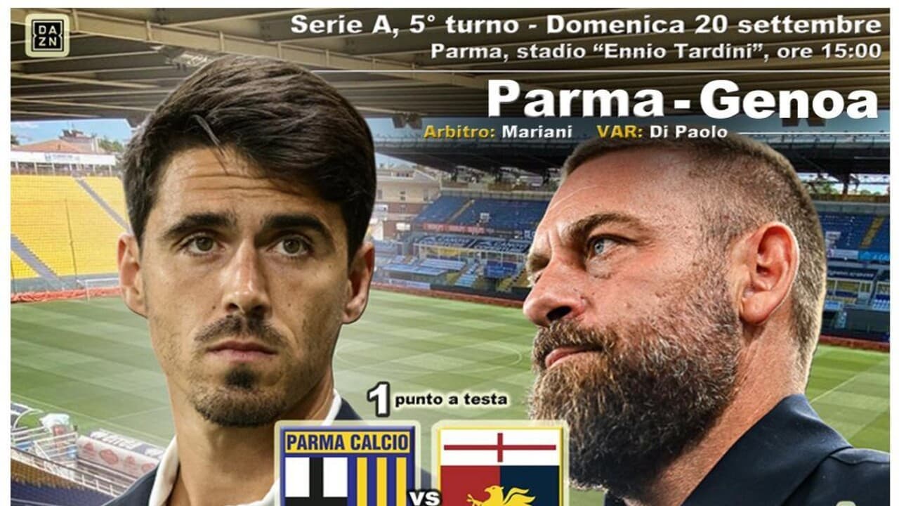 Serie A, in campo Parma-Genoa DIRETTA