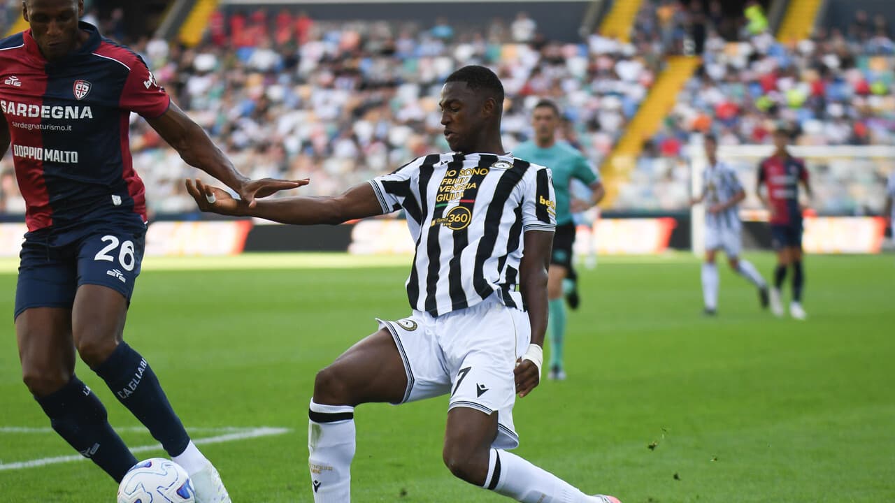 Udinese: Gueye operato alla caviglia, stop di tre mesi