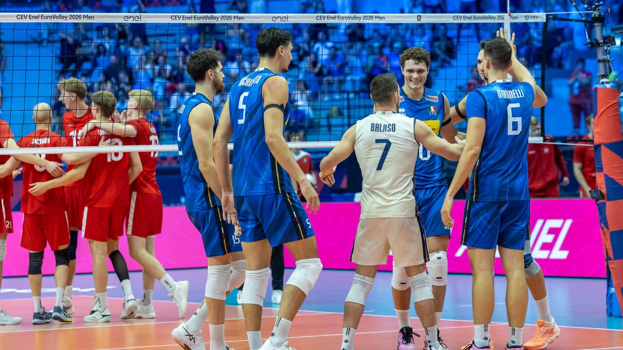 Eurovolley: dominio azzurro a Torino, l'Italia stacca il pass per i quarti 