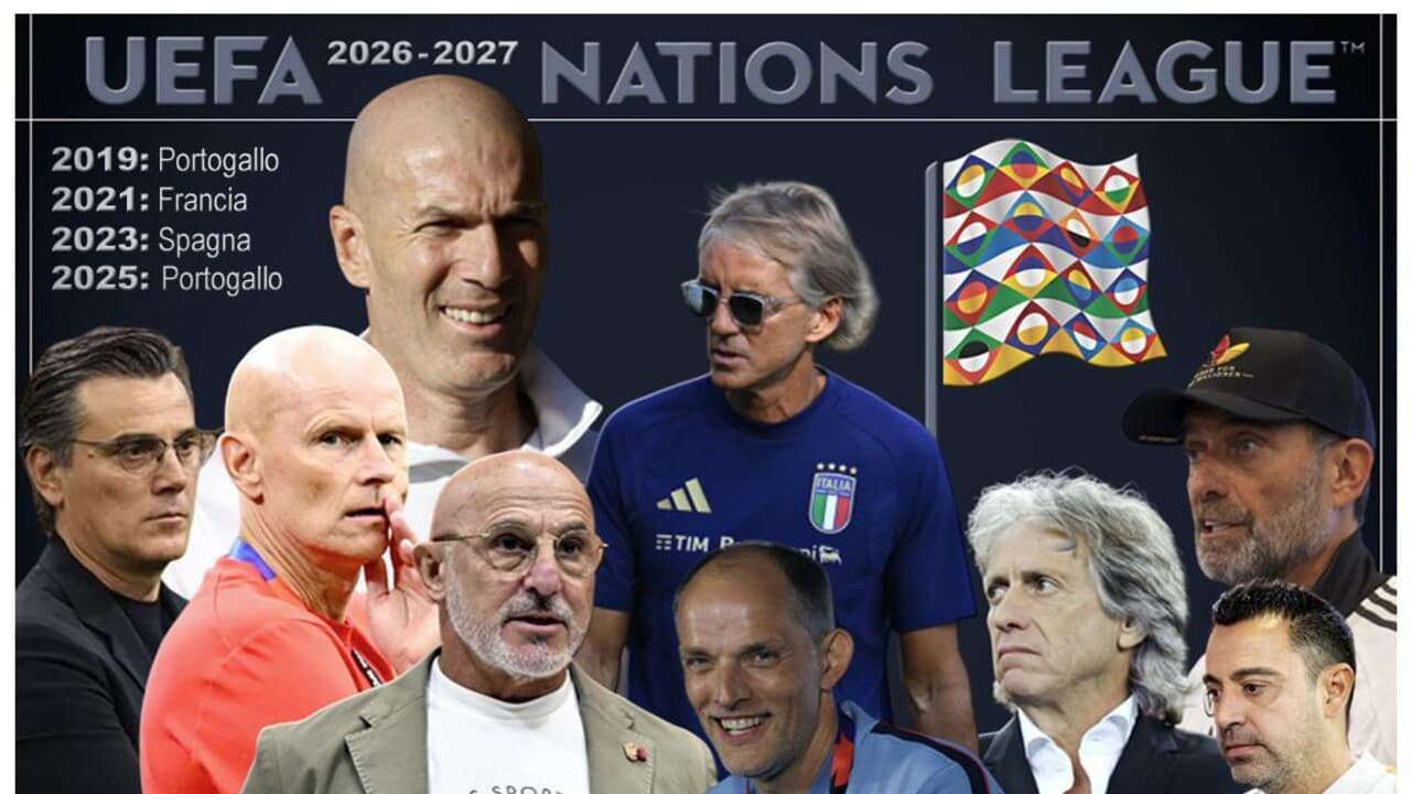 Nations League: non solo Zizou e Mancini, nelle nazionali è l'ora dei grandi tecnici da club