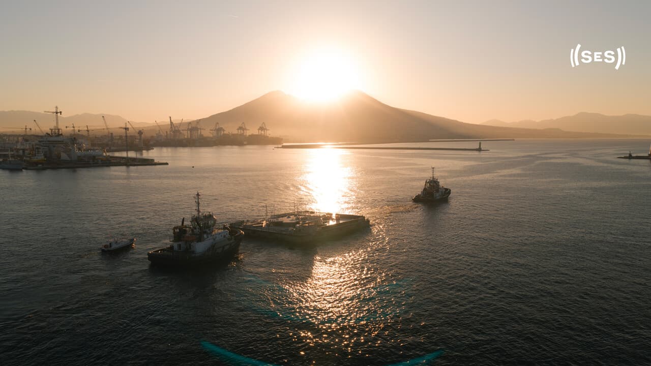 America's Cup: sul Lungomare Caracciolo arriva il pontone realizzato da Sport e Salute