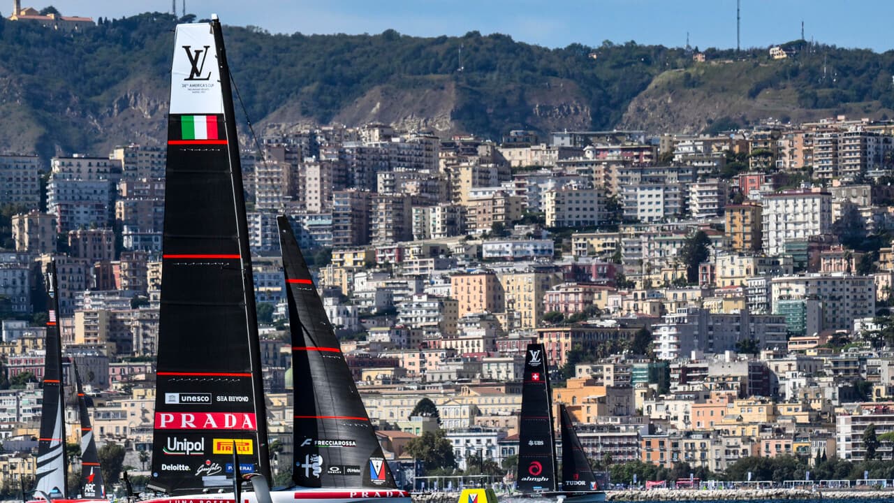 America's Cup: neutralizzata la prima regata preliminare a Napoli