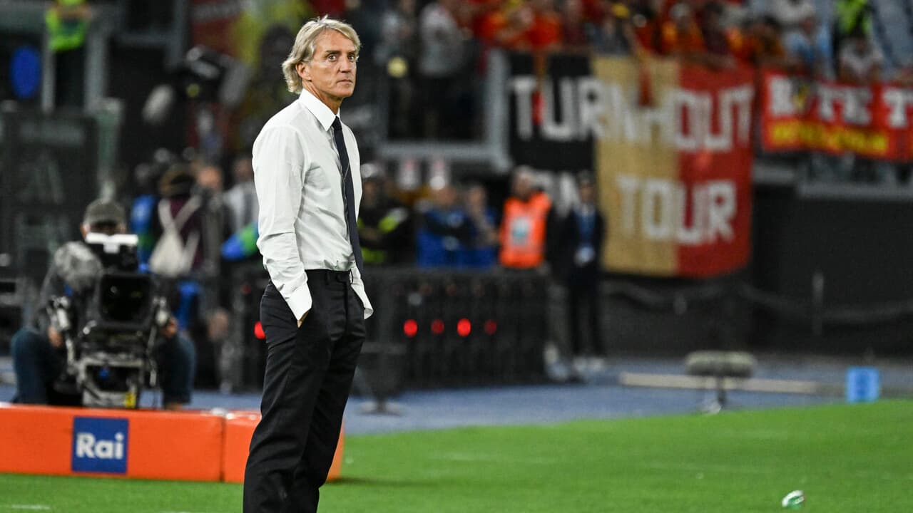 Nations League: Mancini divide il gruppo, 10 azzurri non partono per la Turchia