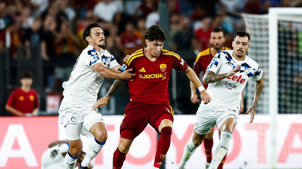 Serie A: Hermoso e Soulé, all'Olimpico la Roma ribalta l'Atalanta nel finale
