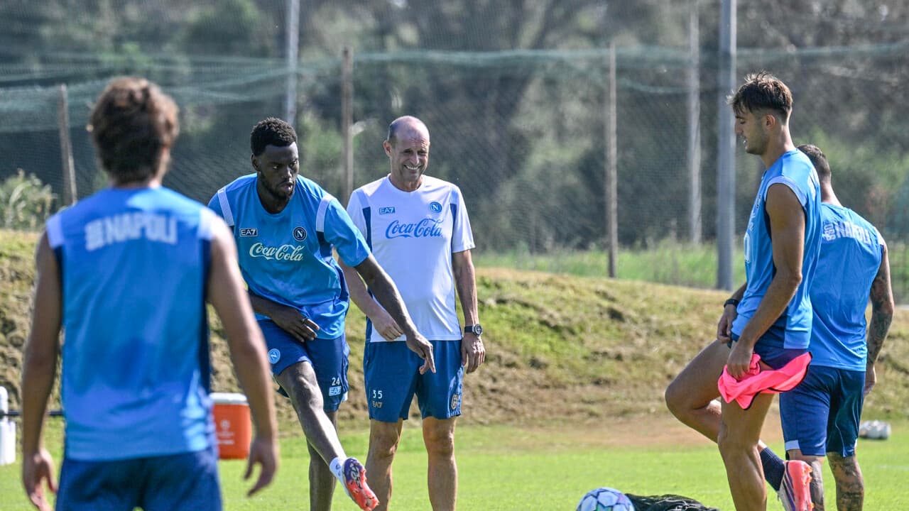 Champions: Allegri, 'Anguissa è fuori gioco per un problema all'adduttore'