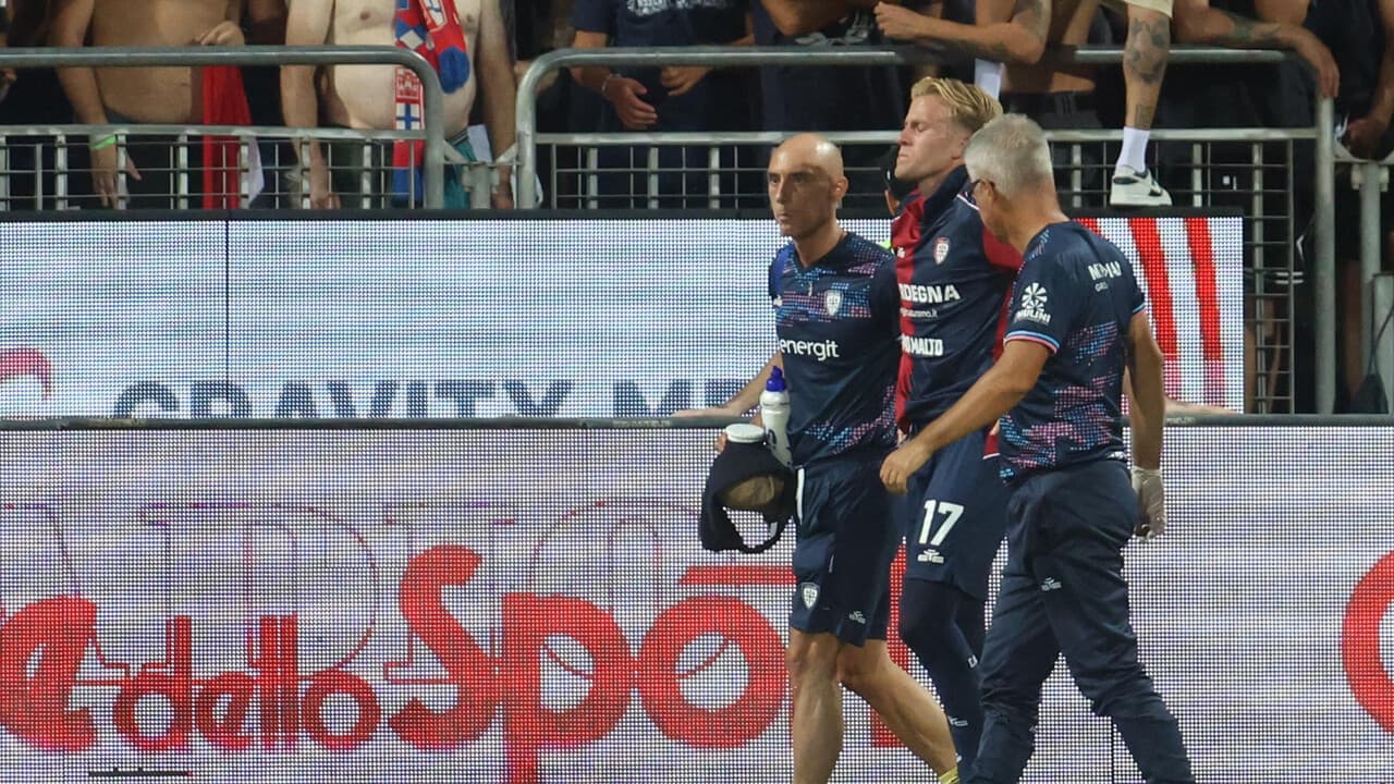 Cagliari: per Felici rottura del crociato, sarà operato