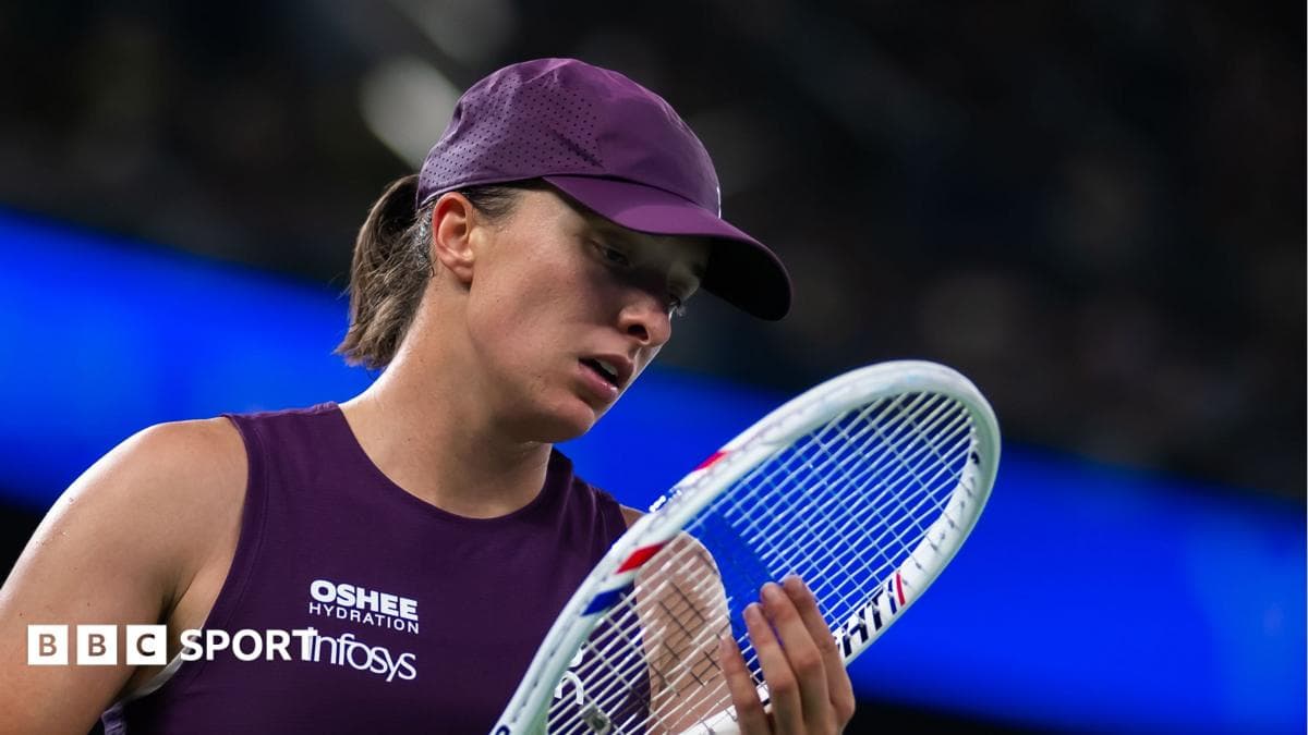 Why Swiatek is ending her 'most demanding' season now