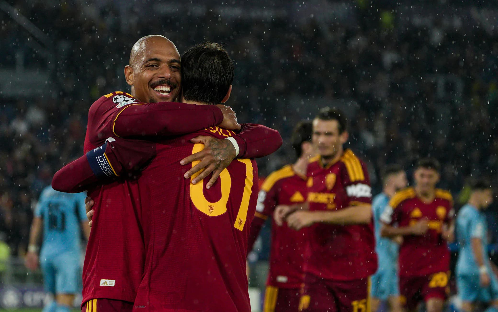 Roma-Slovan Bratislava 4-0, le pagelle del match di Champions League
